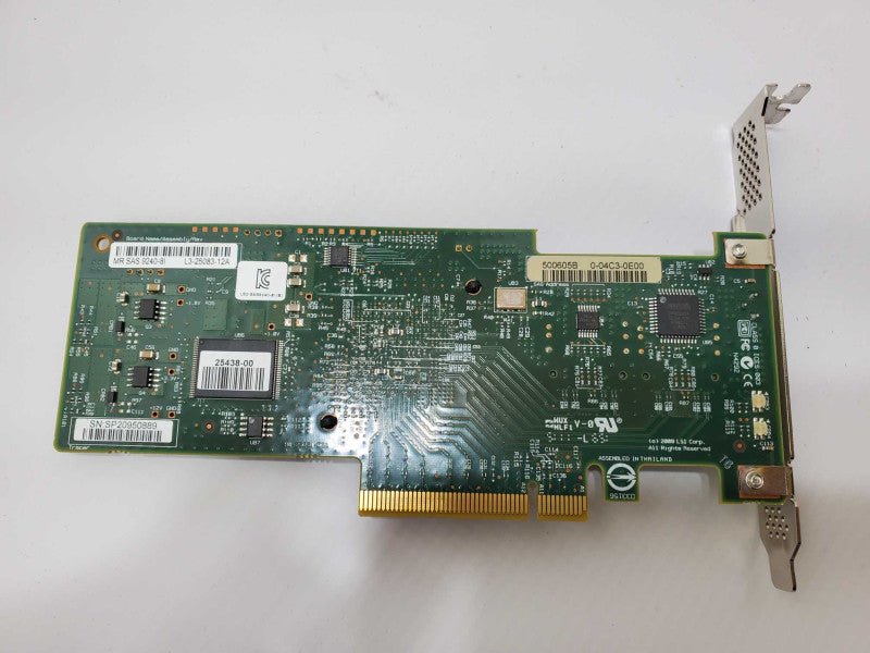 LSI MegaRAID 9240-8i - 8 Port 6Gbps PCIe SATA RAID Controller Card )
