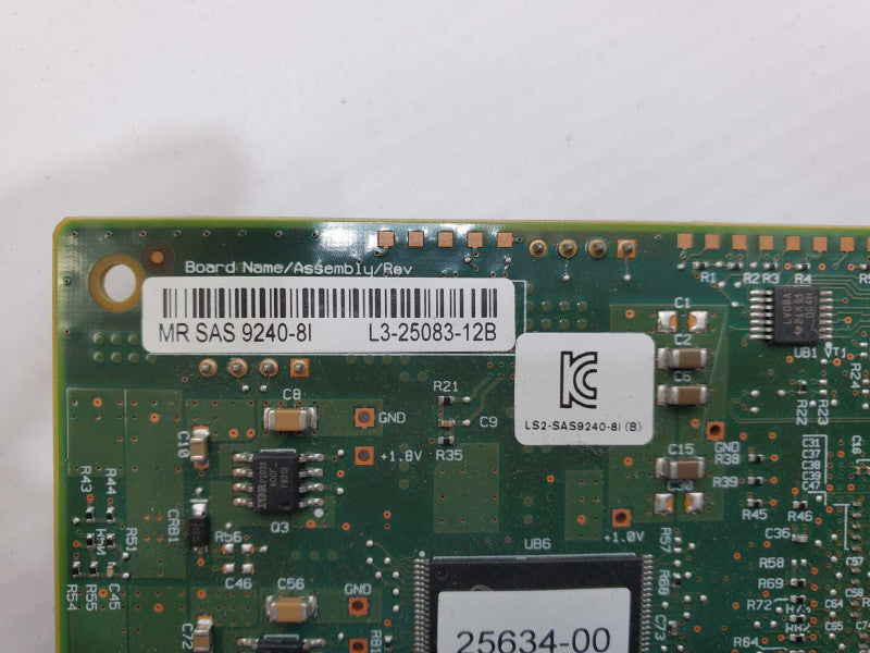 LSI MegaRAID 9240-8i - 8 Port 6Gbps PCIe SATA RAID Controller Card )