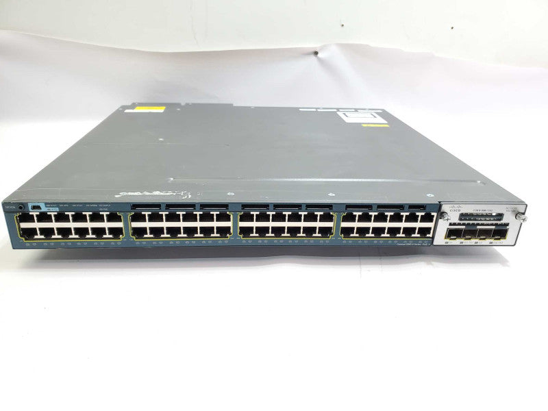 Cisco WS-C3560X-48PF-S 48-Port PoE Gigabit Switch 2xPWR-1100WAC 1xC3KX-NM-10G )