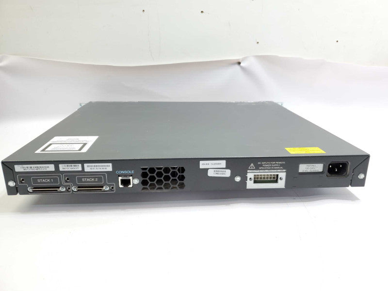 CISCO WS-C3750G-48PS-S 48-Port Gigabit Layer 3 POE Gigabit Switch )