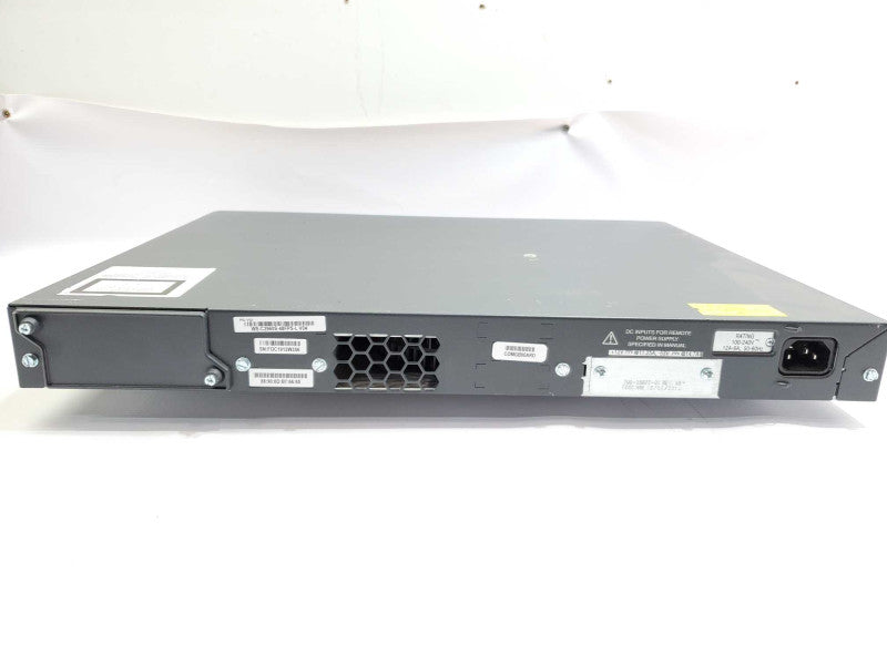 Cisco WS-C2960S-48FPS-L 48-Port PoE+ 4x SPF Network Switch _Rest )