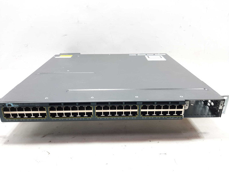 Cisco WS-C3560X-48PF-S Gigabit IP Base Managed 48-Port PoE+ Switch, FCTY RESET ~