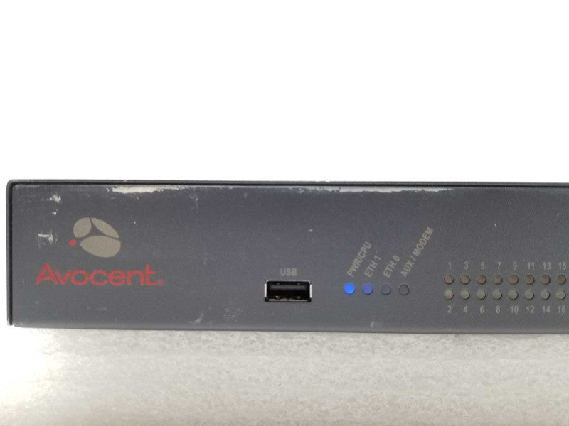 Avocent Cyclades ACS6048MDAC 48 Port Console Server Dual PSU, Read, AS-IS _