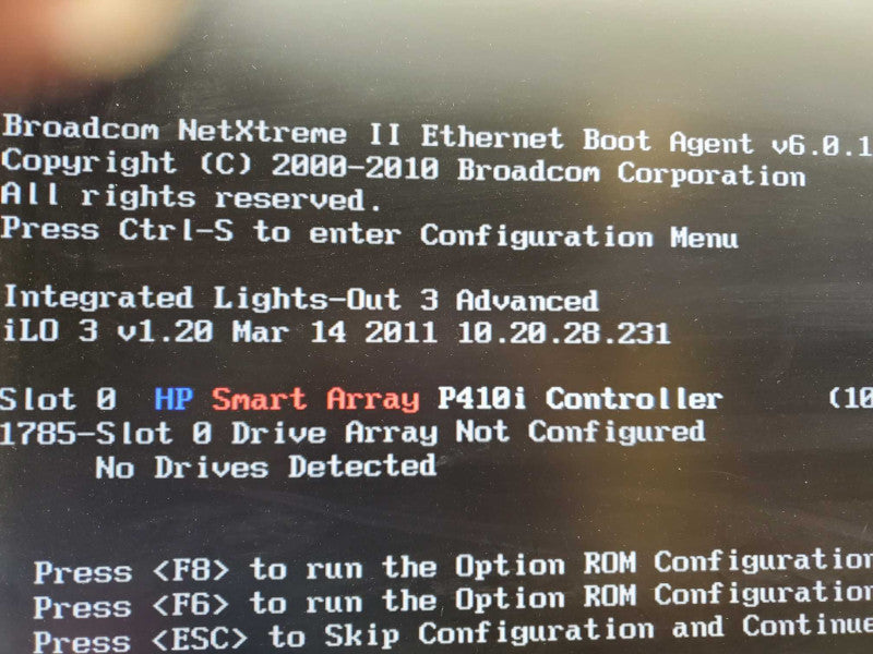 HP ProLiant DL380 G7, 2x Xeon E5640 @2.67GHz 16GB RAM, P410i, 2x PSU, 8x2.5\\" )