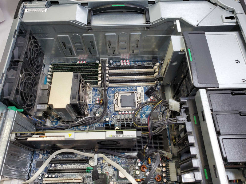 HP Workstation Z800 Xeon E5620 @ 2.4GHz 48GB RAM Quadro 4000 SAS1068E-IR )