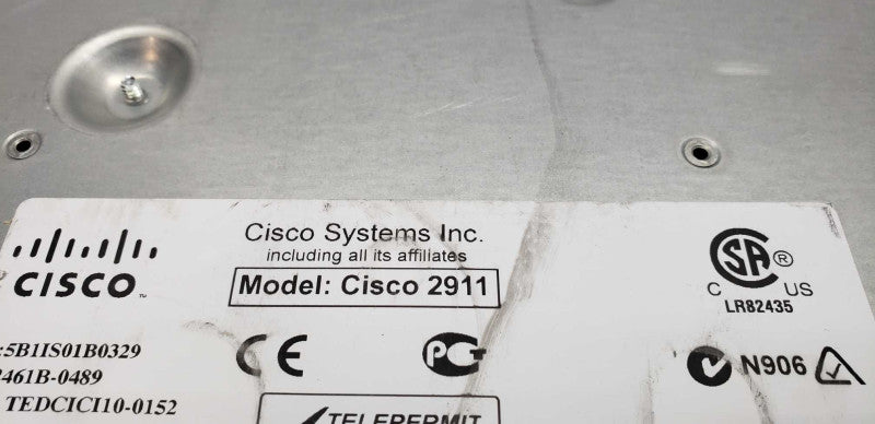 CISCO 2911 integrated services router / factory reset #