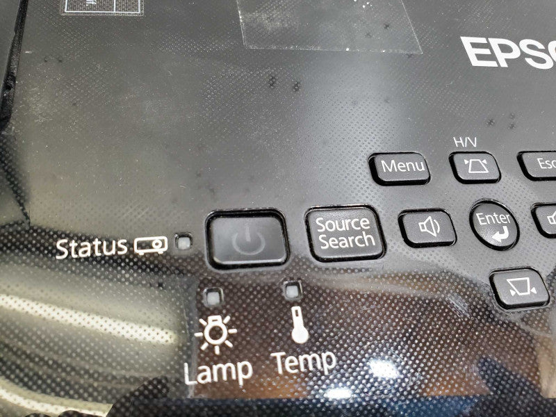 Epson EX7230 Wireless HD WXGA 3LCD Projector,H654A Lamp 3952H used )