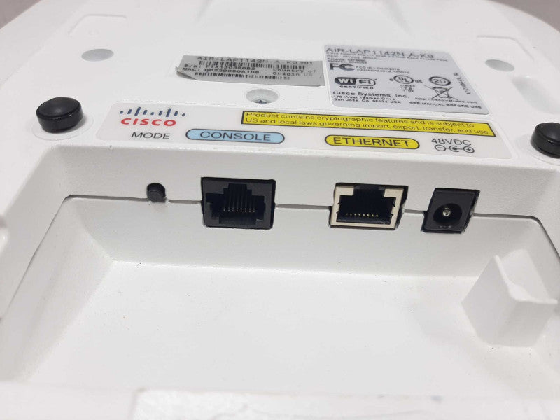 Cisco AIR-LAP1142N-A-K9 Wireless Dual Band Access Point 802.11a/g/n PoE ~