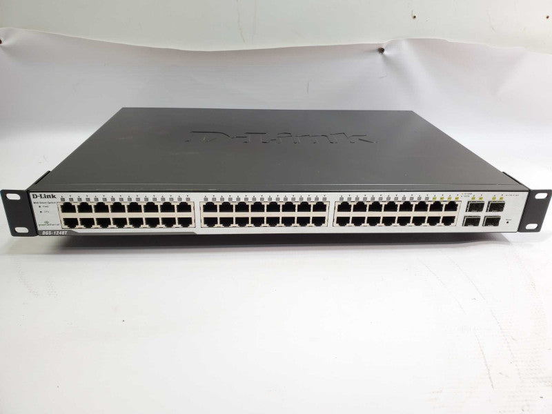 D-Link DGS-1248T Web Smart 48-Port 10/100/1000 Gigabit Switch + 4-Port Combo S )