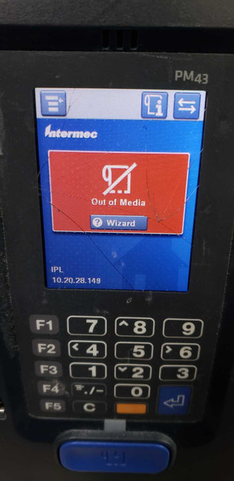 Intermec PM43 Thermal Monochrome Label Printer / see notes #
