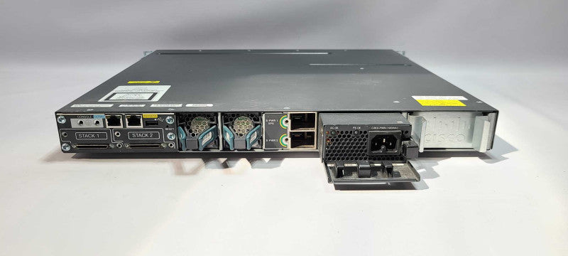 Cisco Catalyst 3750-X Series 48-Port PoE Switch WS-C3750X-48PF-S V04 No Module $