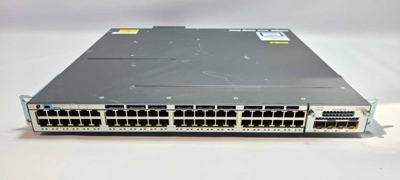 Cisco Catalyst 3750-X Series WS-C3750X-48PF-S V04 w/C3KX-NM-10G  $