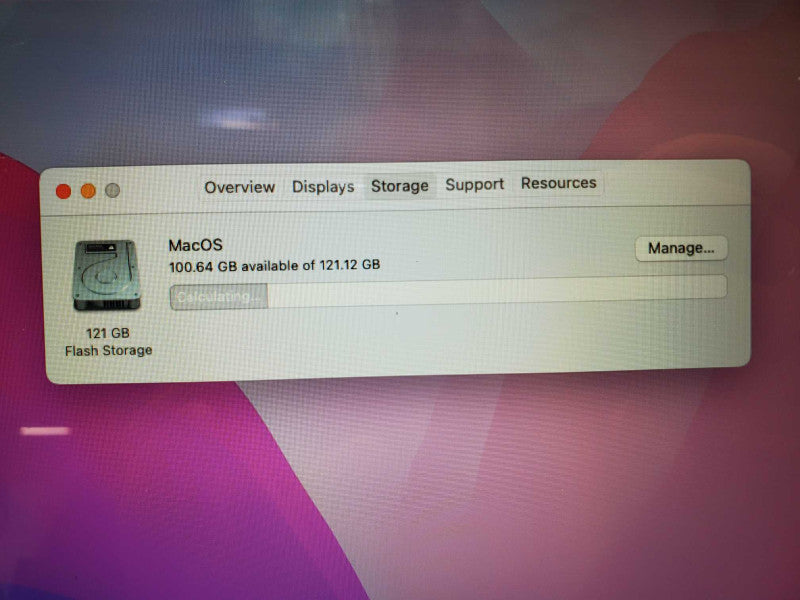 Apple MacBook Air 13\\" 2017 Core i5-5350U @ 1.8 GHz 8GB DDR3 120GB SSD (