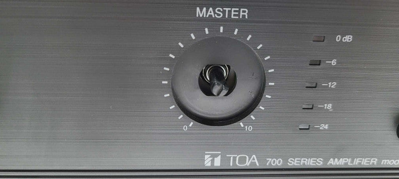 TOA 700 Series Amplifier  Model A-706 70Watts $