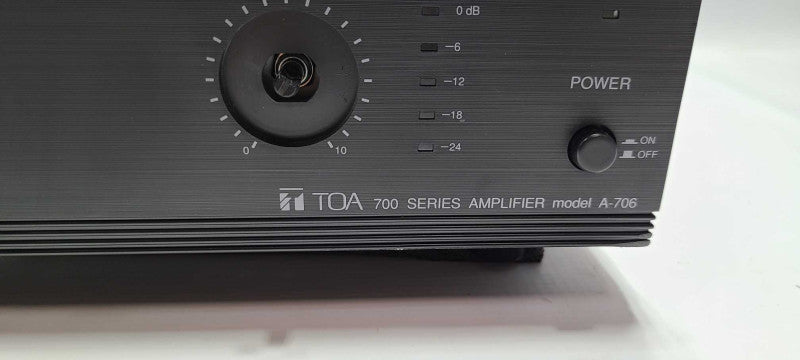 TOA 700 Series Amplifier  Model A-706 70Watts $