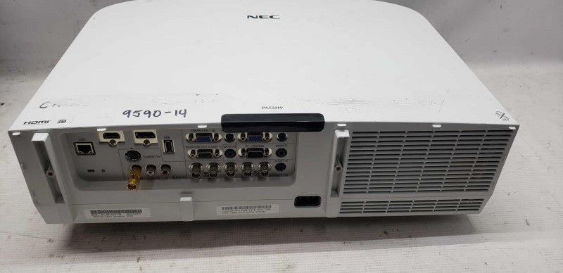 NEC PA550W Projector WXGA 5500 Lumen WideScreen HD LCD Projector #