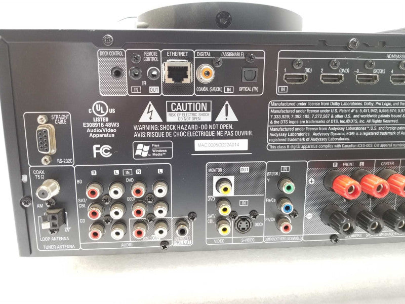 Denon AVR-2112CI HDMI USB Home Theater Receiver w/ Remote control _