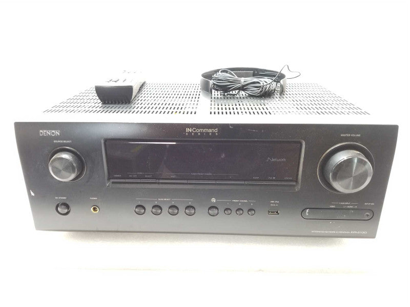 Denon AVR-2112CI HDMI USB Home Theater Receiver w/ Remote control _
