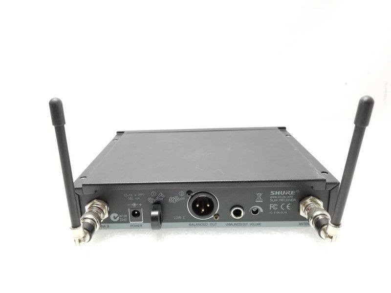 Shure Wireless receiver SLX4 518-542MHz, Untested, AS-IS _
