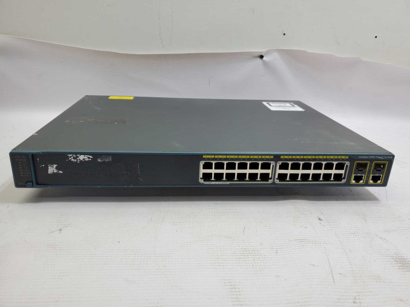 Cisco WS-C2960-24PC-L 24 Port POE Ethernet Switch )