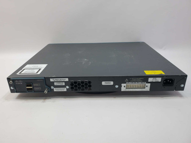 Cisco WS-C2960S-48FPS-L Catalyst 2960-S 48-Port PoE+ Network Switch (
