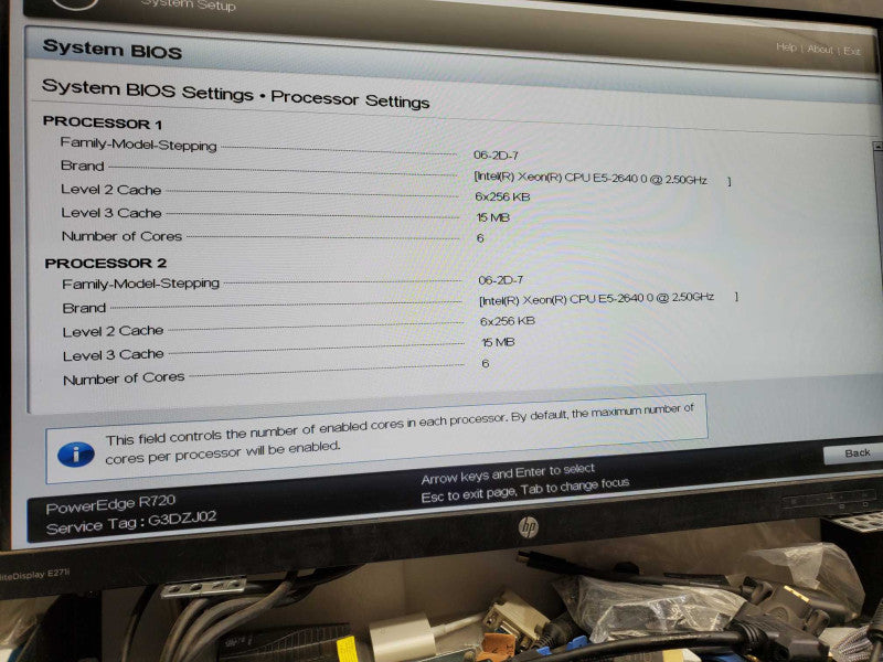 Dell PowerEdge R720 2x Xeon E5-2640 0 @ 2.50GHz 32GB DDR3 H710 Mini 2x PSU )