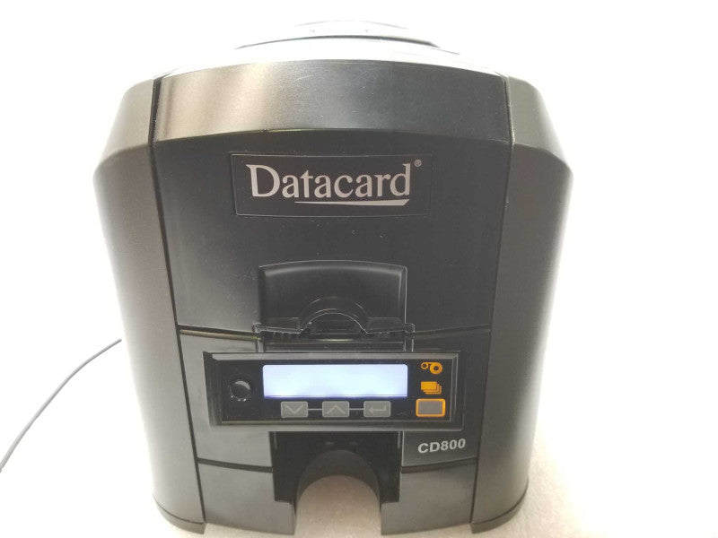 Datacard Entrust CD800 Thermal Transfer Full Color ID Card Printer PX30, AS-IS _