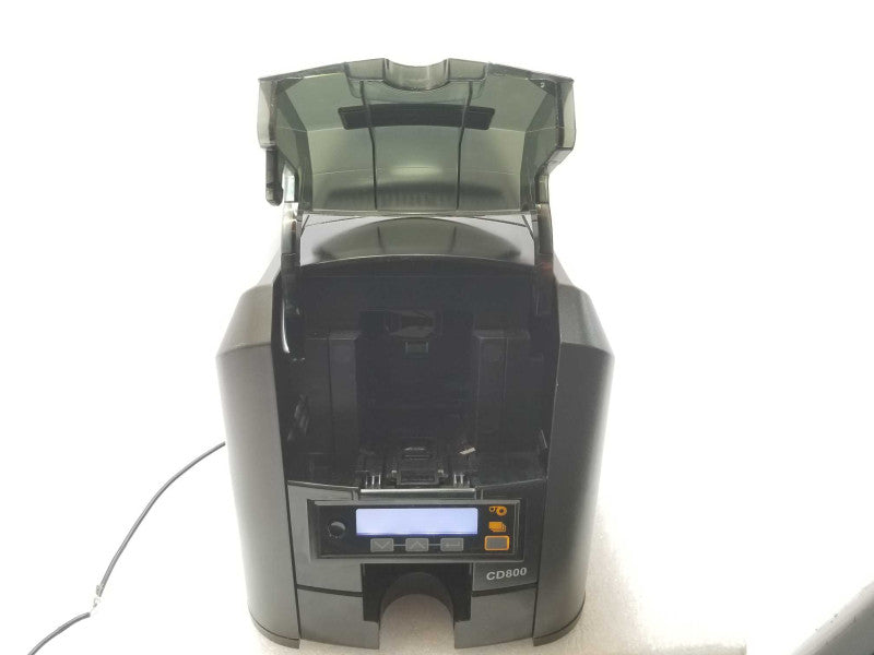Datacard Entrust CD800 Thermal Transfer Full Color ID Card Printer PX30, AS-IS _