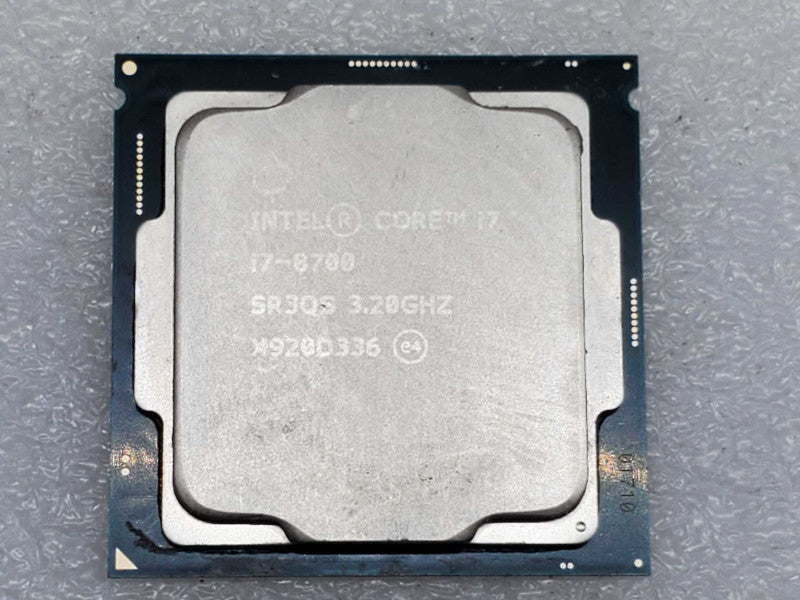 Intel i7-8700 3.2GHz CPU |