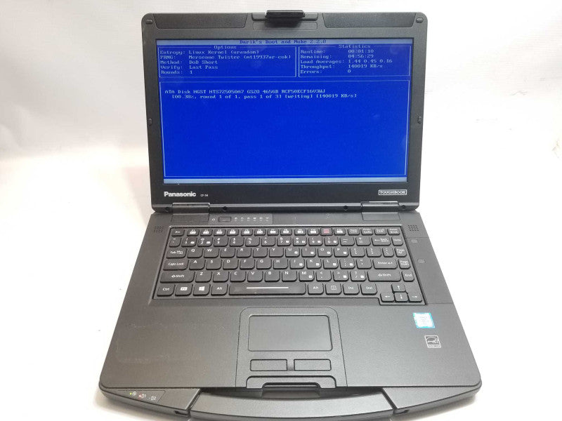 Panasonic Toughbook CF-54 Core i5-6300U 2.4GHz 6th Gen, 4GB 500B HDDD _