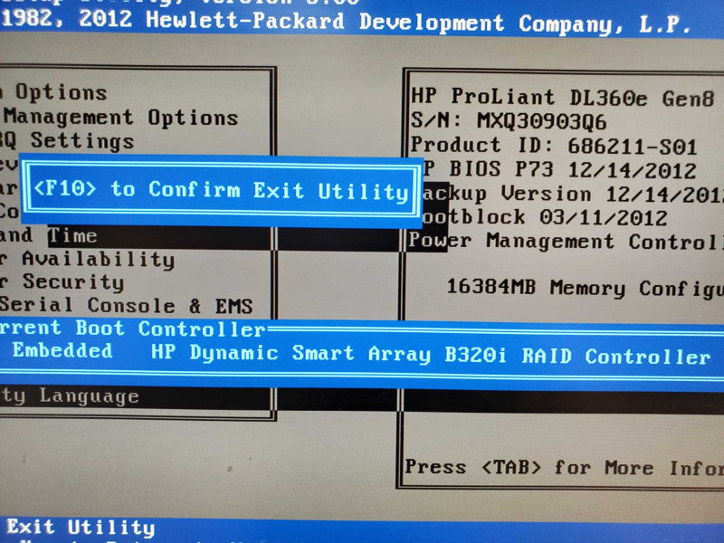 HP ProLiant DL360e Gen8  2x E5-2420 1.9GHz, 16GB DDR3, B320i RAID Controller |