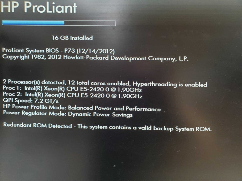 HP ProLiant DL360e Gen8  2x E5-2420 1.9GHz, 16GB DDR3, B320i RAID Controller |