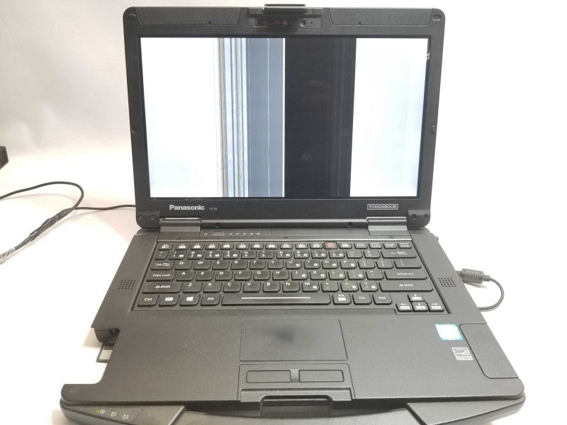 Panasonic Toughbook FZ-55 Core i5 8th Gen, NO HDD, broken Screen, AS-IS, SEE _