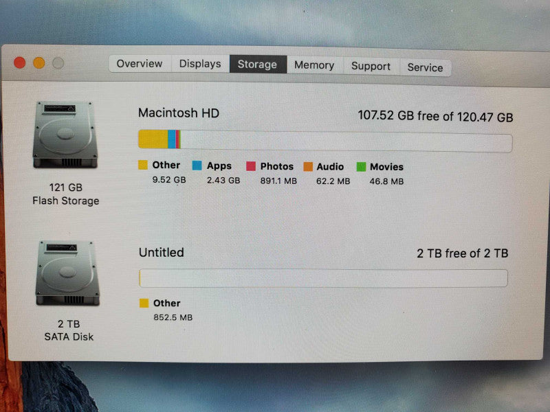 Apple iMac A1419 Retina 5K 27\\" Late2015 i5 3.3GHz 8GB DDR3 Radeon R9 2TB HDD |