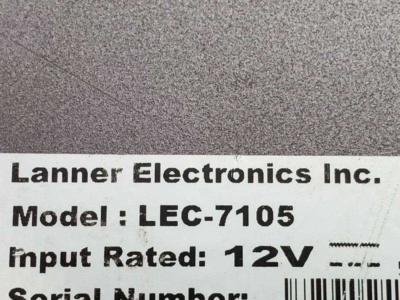 Lanner LEC-7105 FANLESS INDUSTRIAL COMPUTER |