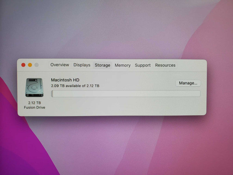 Apple 27\\" iMac A1419 L.2015 Core i5-6600 @ 3.3GHz 8GB 2T R9 M395 )