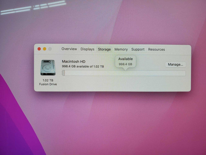 Apple 27\\" iMac A1419 L.2015 Core i5-6500 @ 3.2GHz 8GB 1T R9 M380 )