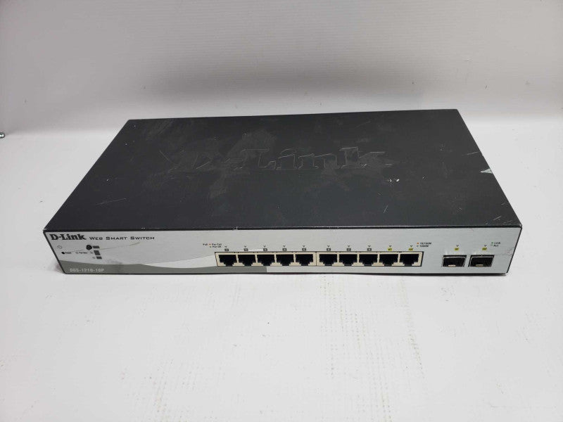 D-Link Web Smart DGS-1210-10P 10-Ports External Ethernet Switch [
