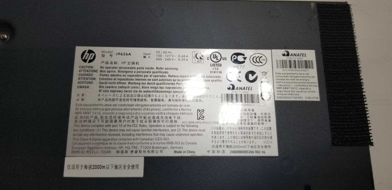 J9626A HP 2620-48 48 Port Switch =