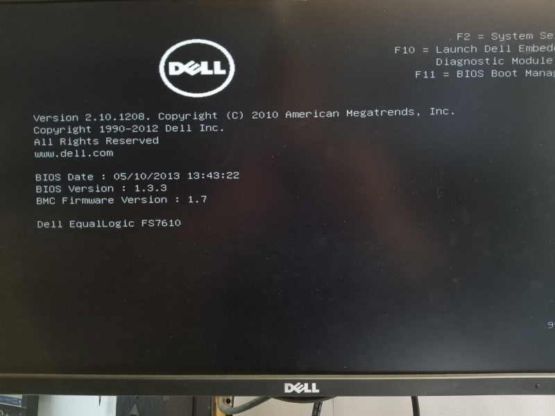Dell Equailogic FS7610 2-Node, 4x E5620 2.4GHz, 48GB RAM, No HDD/RAID _