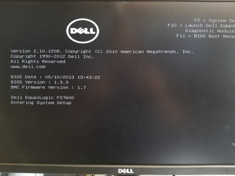 Dell Equailogic FS7610 2-Node, 4x E5620 2.4GHz, 48GB, 2x 4-Port GIG NIC Cards _