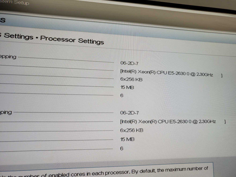 Dell PowerEdge R720 2U, 2x E5-2630 @2.3GHz 256GB RAM PERC H710 Mini )