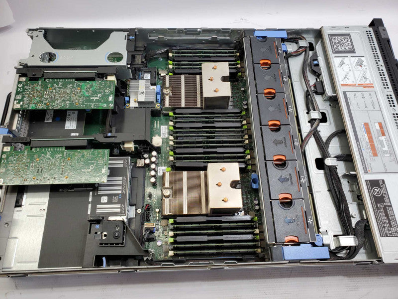 Dell PowerEdge R720 2U, 2x E5-2630 @2.3GHz 256GB RAM PERC H710 Mini )