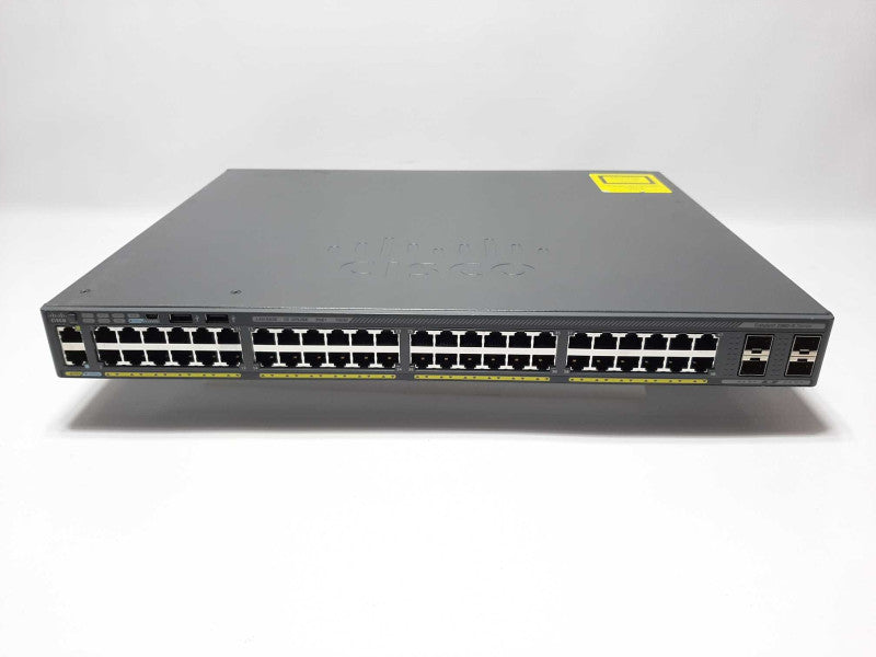 Cisco Catalyst 2960X Series WS-C2960X-48FPS-L 48-Port Gigabit PoE Switch +