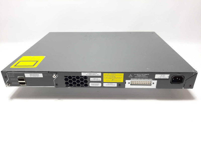Cisco Catalyst 2960X Series WS-C2960X-48FPS-L 48-Port Gigabit PoE Switch +