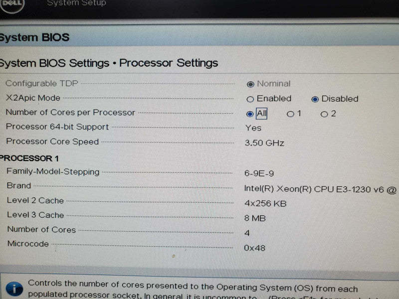 Dell PowerEdge R230 E3-1260 2.4GHz 4GB DDR4 PERC H330 No HDD |