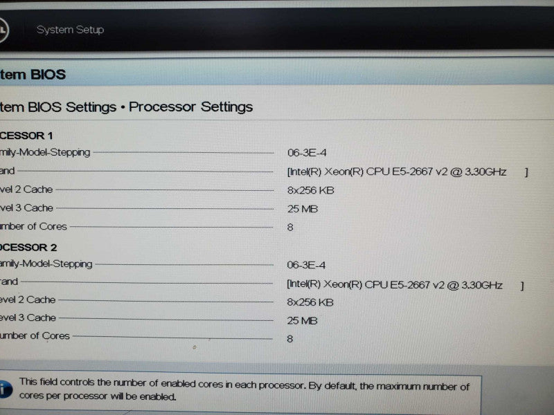 PowerEdge R720 2x E5-2667 v2 3.3GHz PERC 32GB DDR3 H710P Mini |