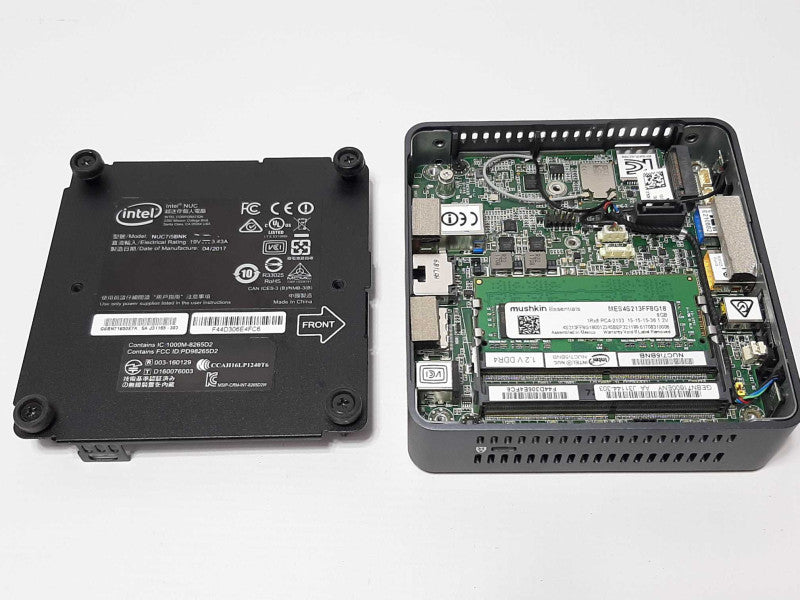 Intel NUC NUC7i5BNK i5-7260U @ 2.20GHz 8GB RAM DDR4 -NO SSD +