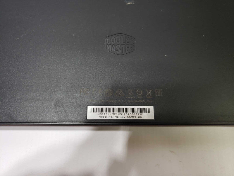Cooler Master Gaming MS110 keyboard USB QWERTY US English Black [