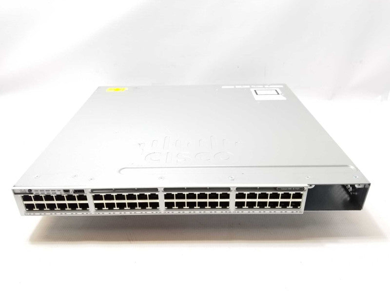 Cisco WS-C3850-48P-L 48 Port Gigabit PoE+ Switch, 2x PSU, No IOS. Read _